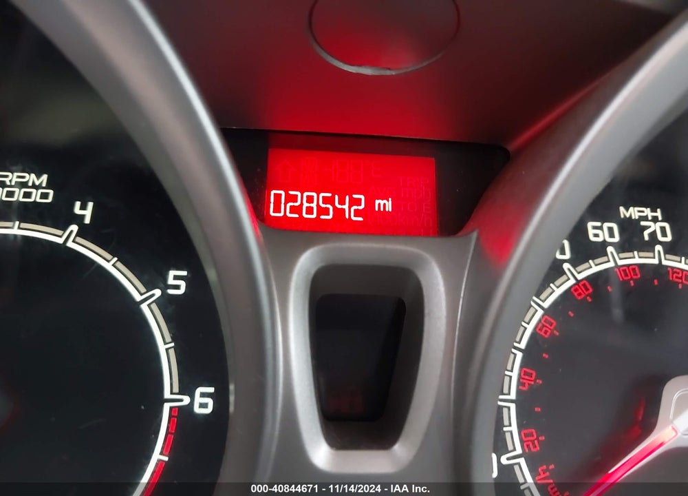 2013 FORD FIESTA SE VIN: 3FADP4BJ2DM165051