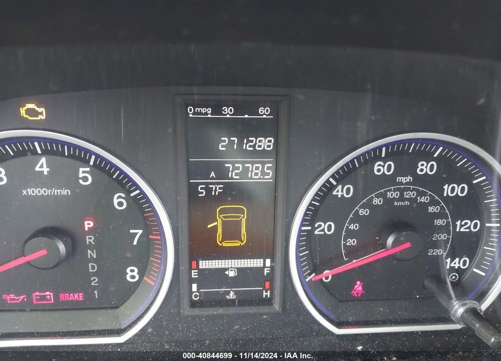 2009 HONDA CR-V EX VIN: 5J6RE48529L020773