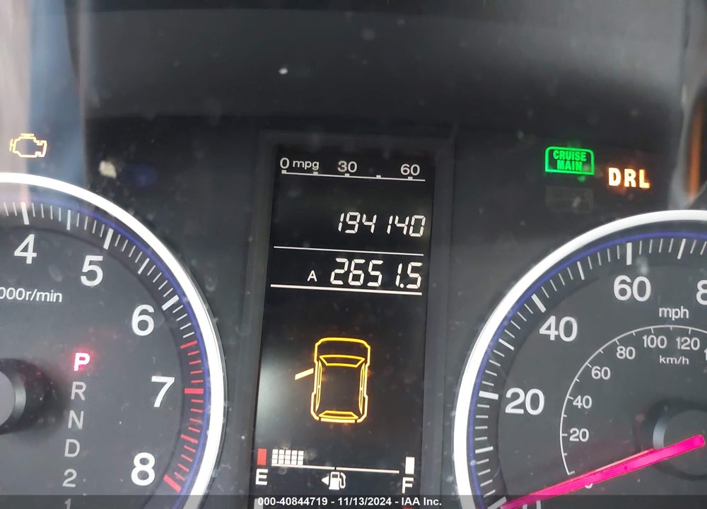 2009 HONDA CR-V LX VIN: 5J6RE38339L004834