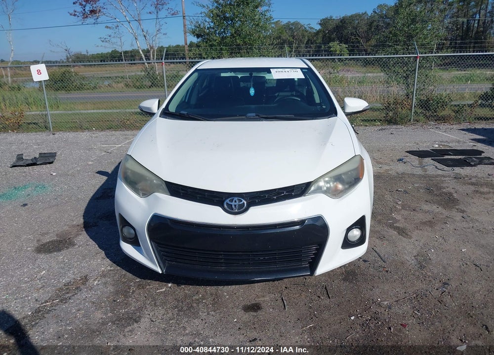 2014 TOYOTA COROLLA S PLUS VIN: 2T1BURHE7EC133336