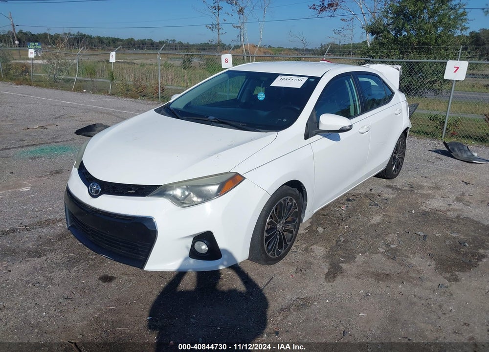 2014 TOYOTA COROLLA S PLUS VIN: 2T1BURHE7EC133336