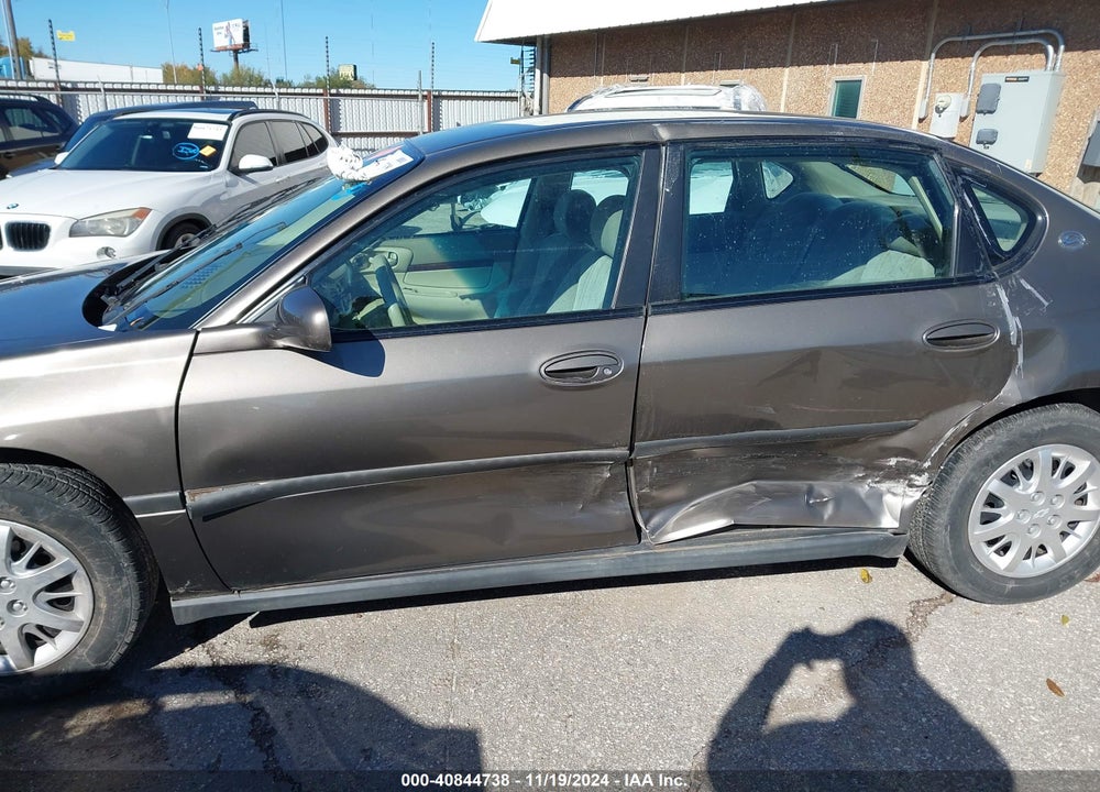 2003 CHEVROLET IMPALA VIN: 2G1WF52E239285186