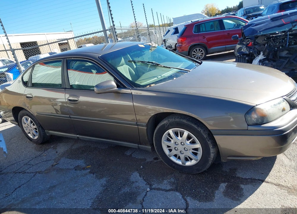 2003 CHEVROLET IMPALA VIN: 2G1WF52E239285186