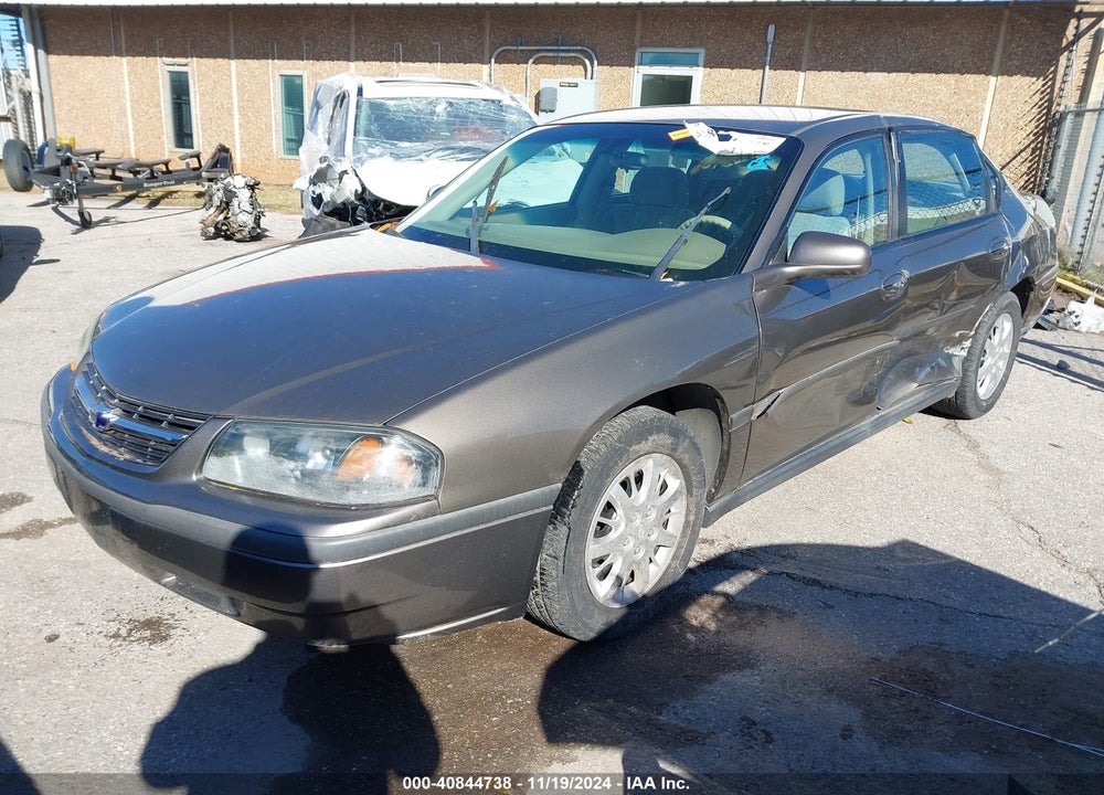 2003 CHEVROLET IMPALA VIN: 2G1WF52E239285186
