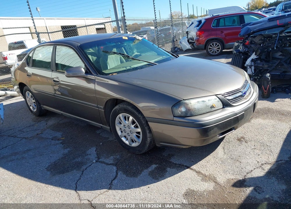 2003 CHEVROLET IMPALA VIN: 2G1WF52E239285186