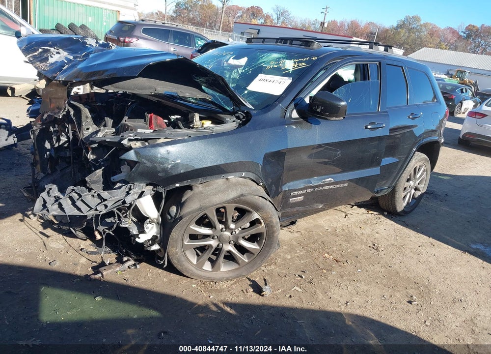 2016 JEEP GRAND CHEROKEE LIMITED 75TH ANNIVERSARY VIN: 1C4RJFBG0GC360511