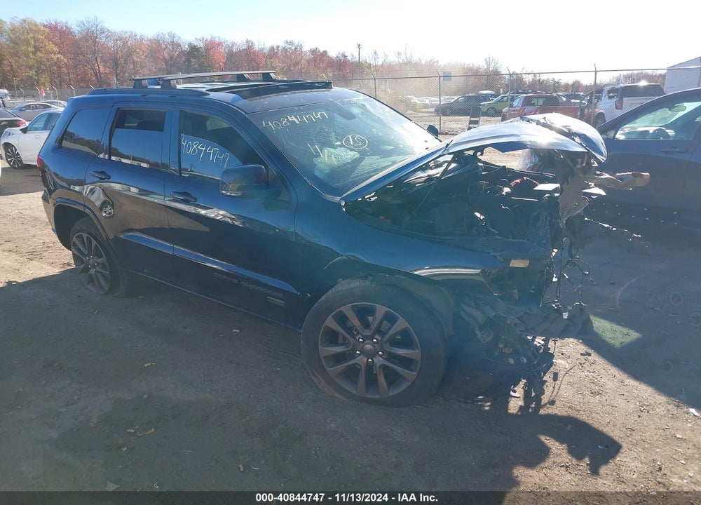 2016 JEEP GRAND CHEROKEE LIMITED 75TH ANNIVERSARY VIN: 1C4RJFBG0GC360511