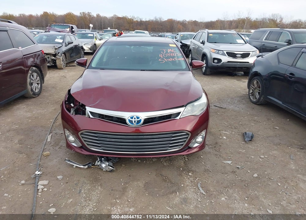 2013 TOYOTA AVALON HYBRID LIMITED VIN: 4T1BD1EB4DU005029