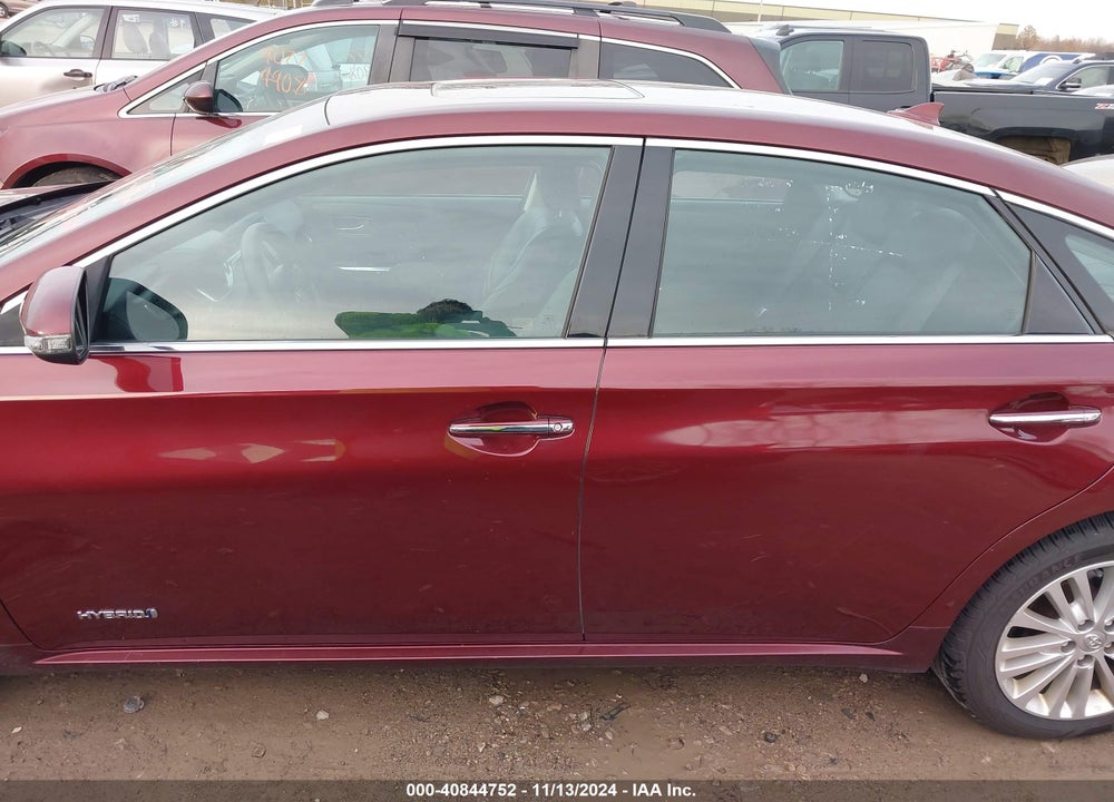 2013 TOYOTA AVALON HYBRID LIMITED VIN: 4T1BD1EB4DU005029