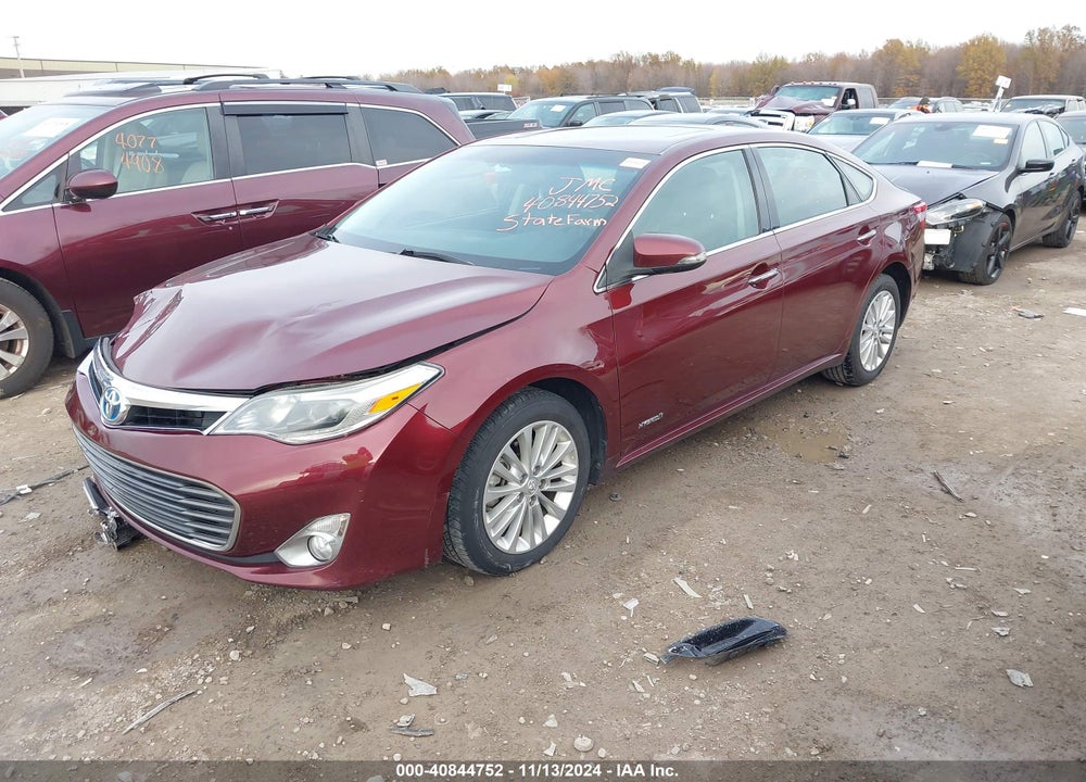 2013 TOYOTA AVALON HYBRID LIMITED VIN: 4T1BD1EB4DU005029
