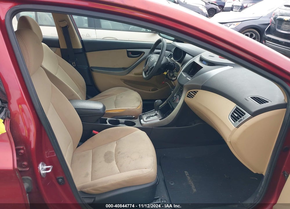 2013 HYUNDAI ELANTRA GLS VIN: 5NPDH4AE4DH273060