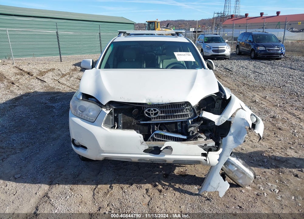 2008 TOYOTA HIGHLANDER HYBRID LIMITED VIN: JTEEW44A582020853