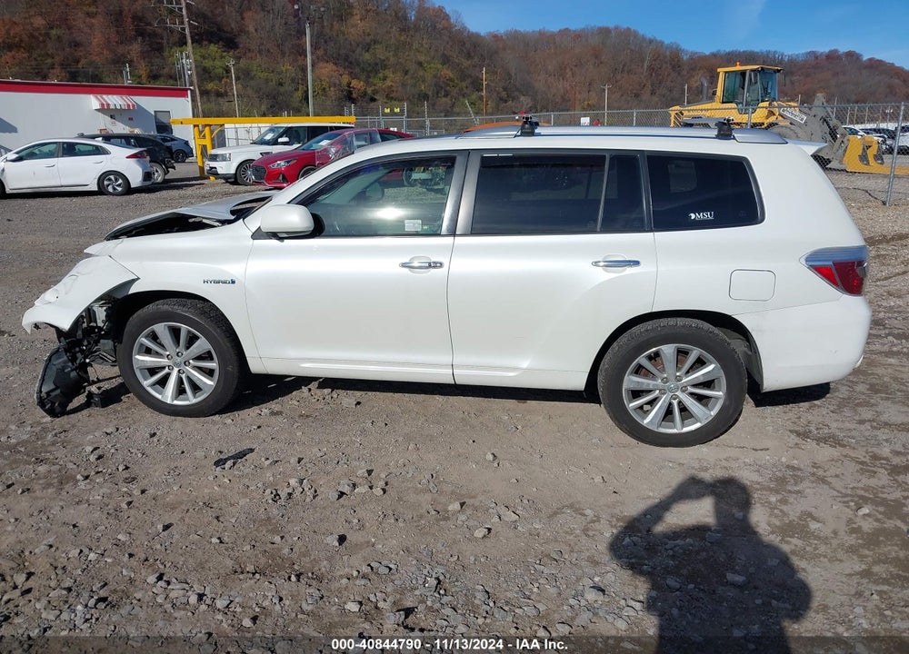 2008 TOYOTA HIGHLANDER HYBRID LIMITED VIN: JTEEW44A582020853