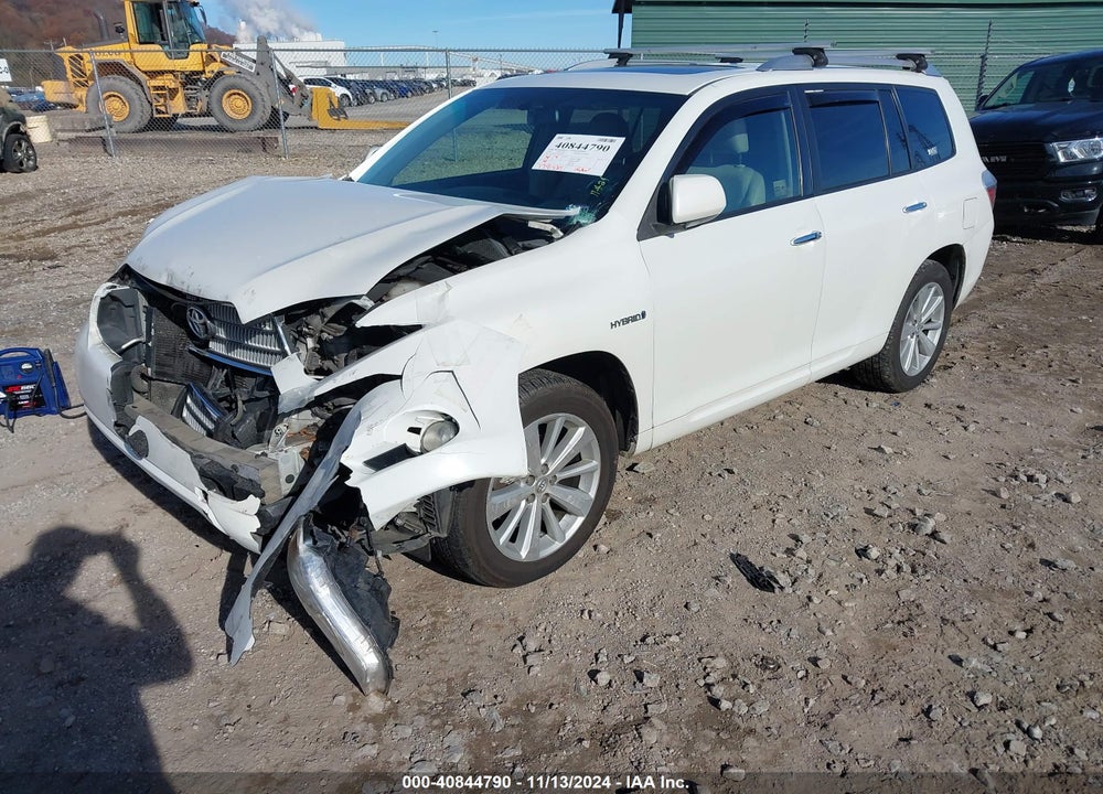 2008 TOYOTA HIGHLANDER HYBRID LIMITED VIN: JTEEW44A582020853