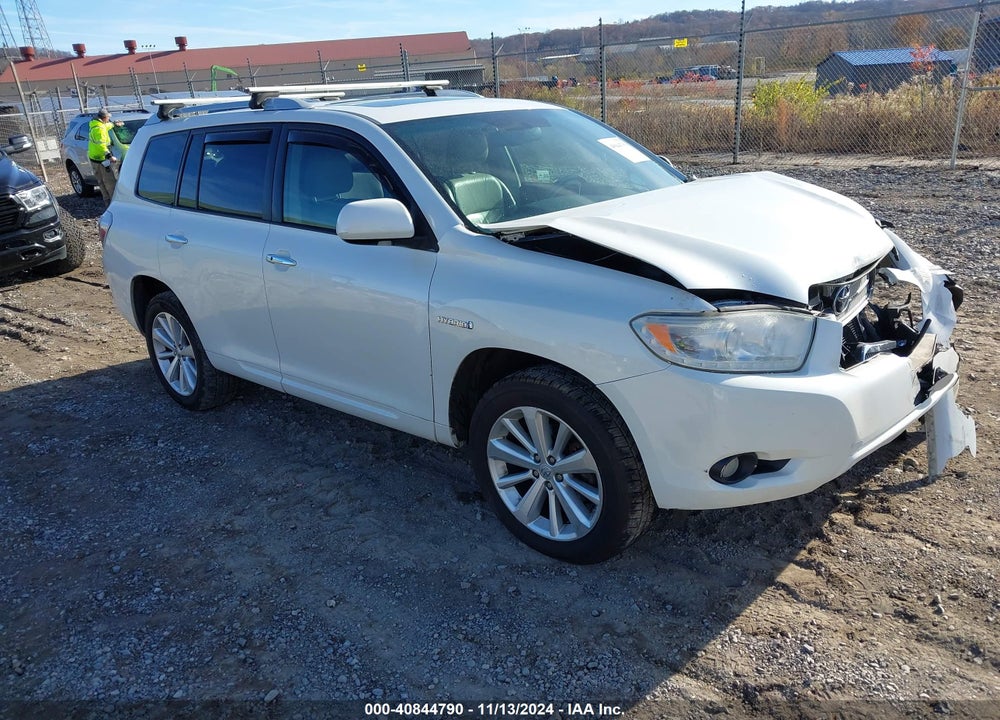 2008 TOYOTA HIGHLANDER HYBRID LIMITED VIN: JTEEW44A582020853