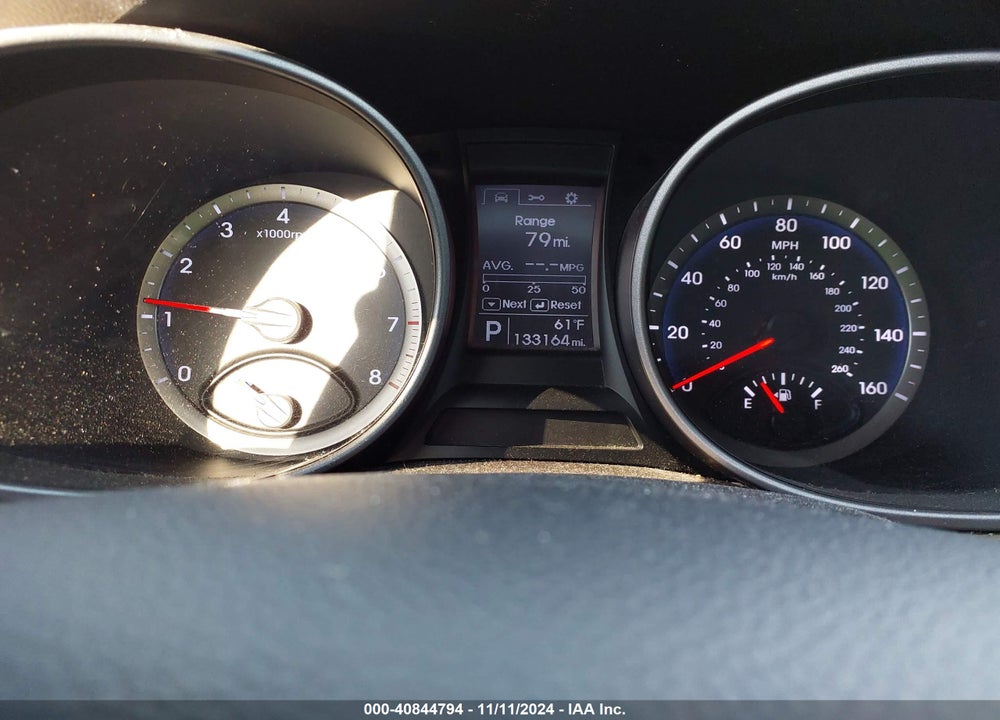 2013 HYUNDAI SANTA FE GLS VIN: KM8SM4HF5DU028254