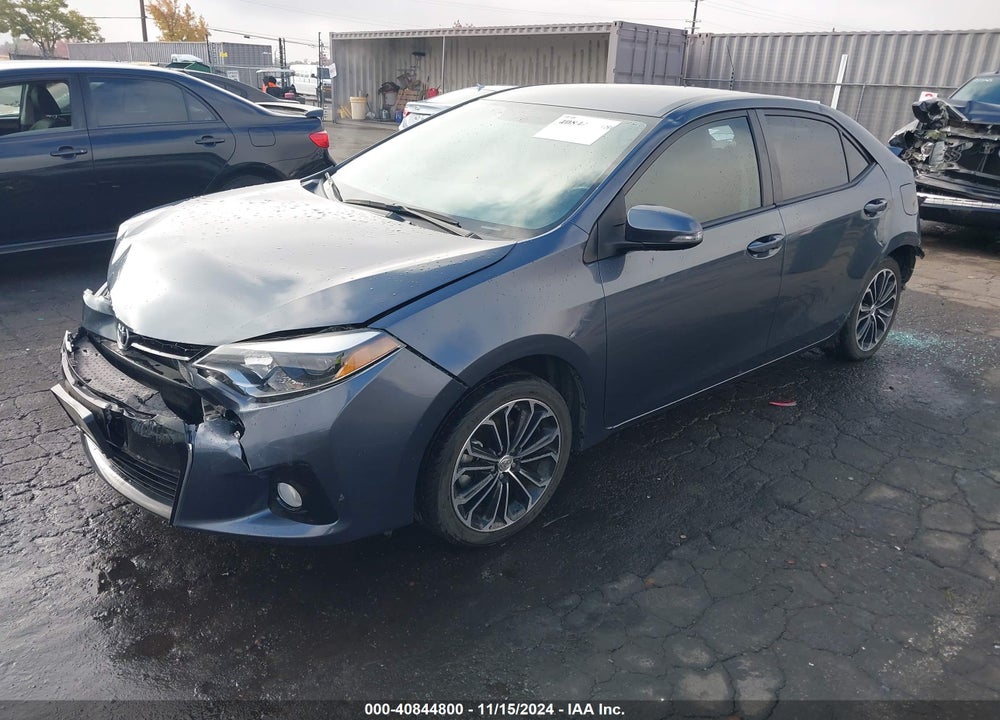 2015 TOYOTA COROLLA S PLUS VIN: 5YFBURHE6FP258376