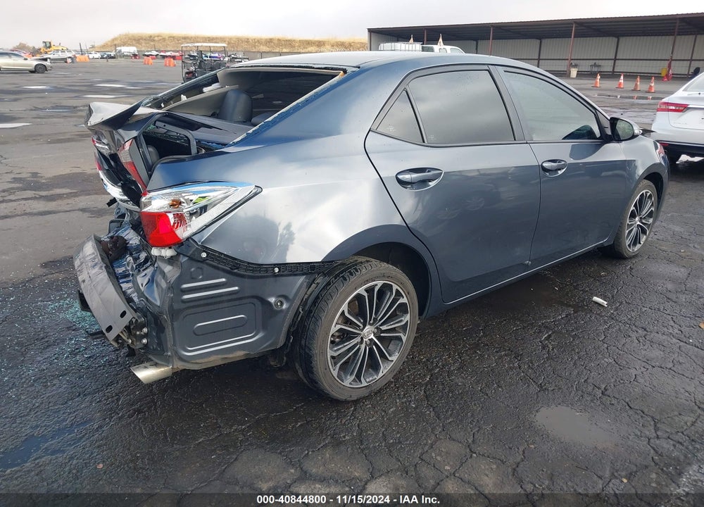 2015 TOYOTA COROLLA S PLUS VIN: 5YFBURHE6FP258376
