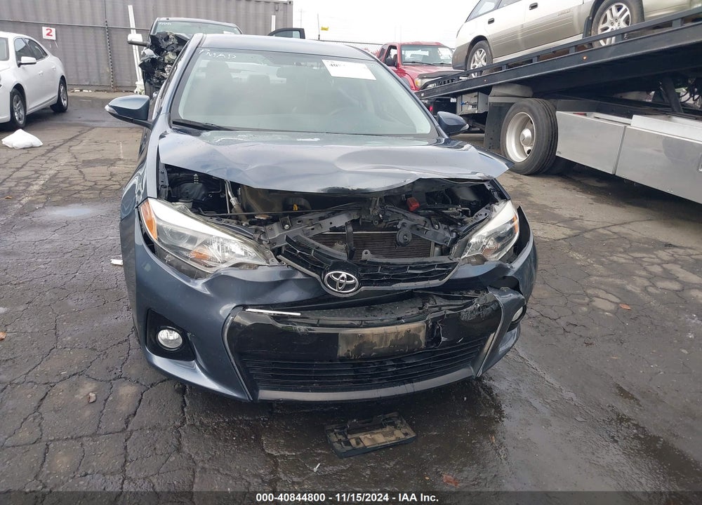 2015 TOYOTA COROLLA S PLUS VIN: 5YFBURHE6FP258376