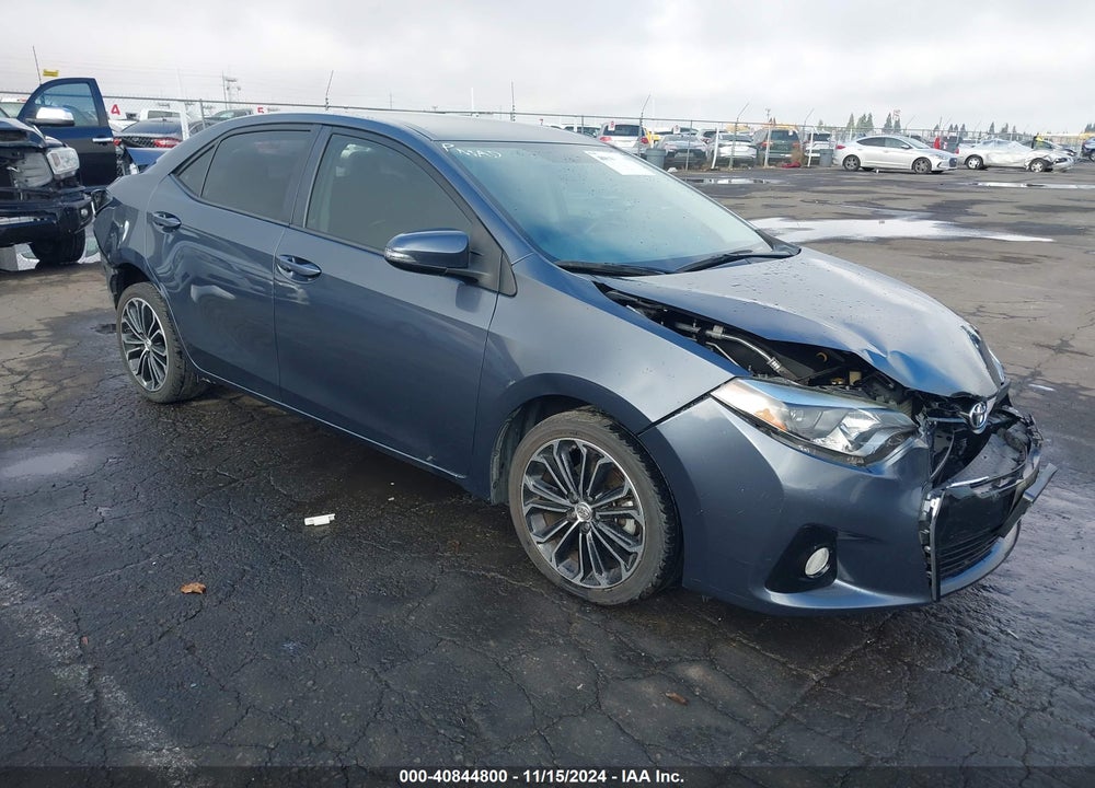 2015 TOYOTA COROLLA S PLUS VIN: 5YFBURHE6FP258376