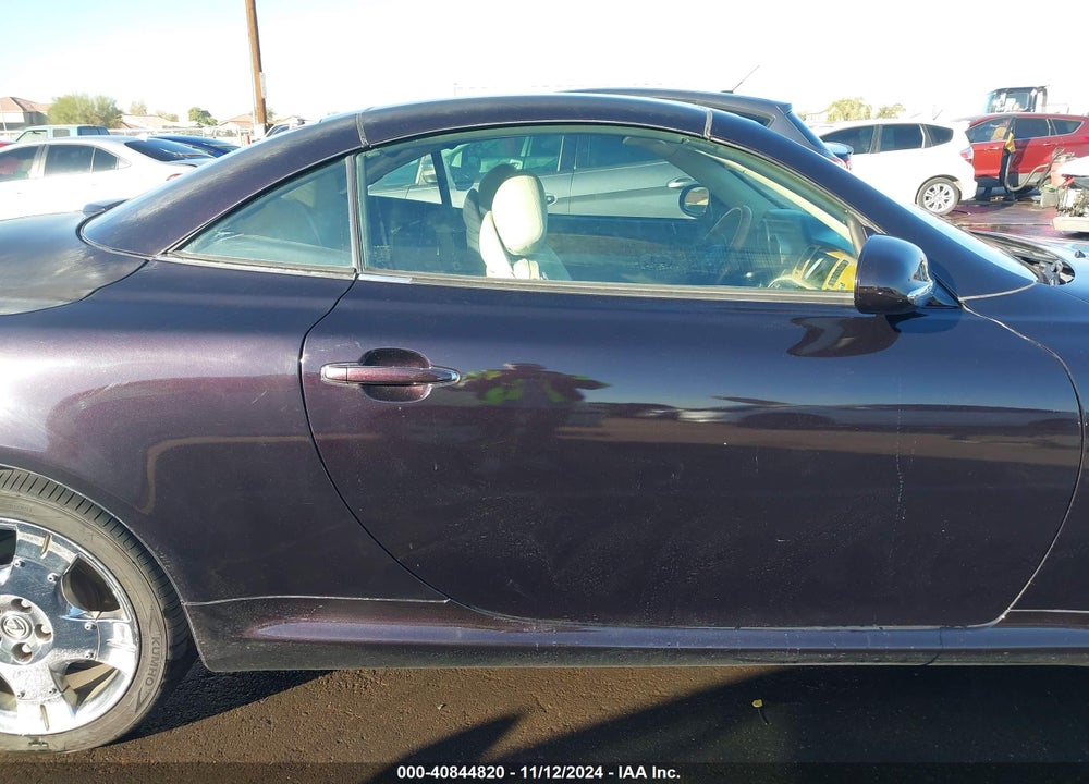 2004 LEXUS SC 430 BASE A5 VIN: JTHFN48Y940060621
