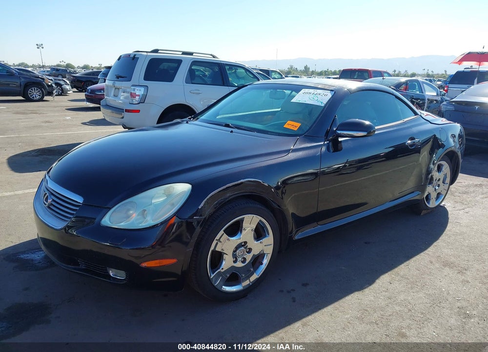 2004 LEXUS SC 430 BASE A5 VIN: JTHFN48Y940060621