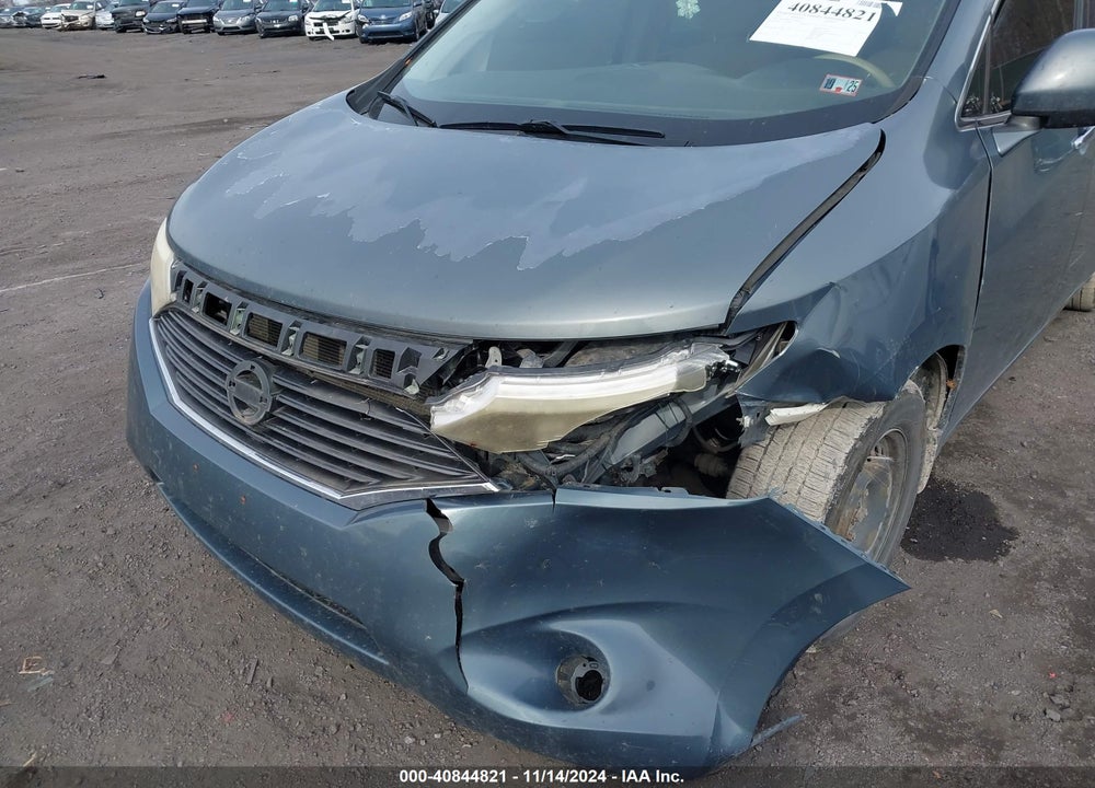 2012 NISSAN QUEST S VIN: JN8AE2KP2C9039057
