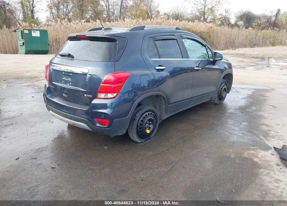 2018 CHEVROLET TRAX PREMIER VIN: 3GNCJRSB4JL316591