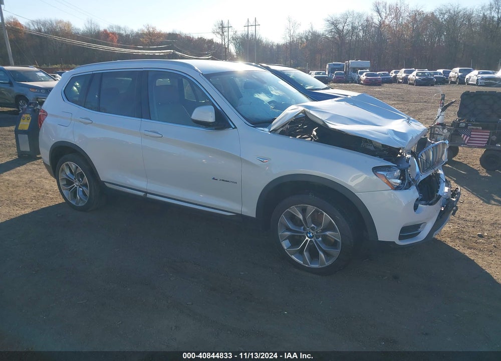 2017 BMW X3 XDRIVE28I VIN: 5UXWX9C53H0D99565