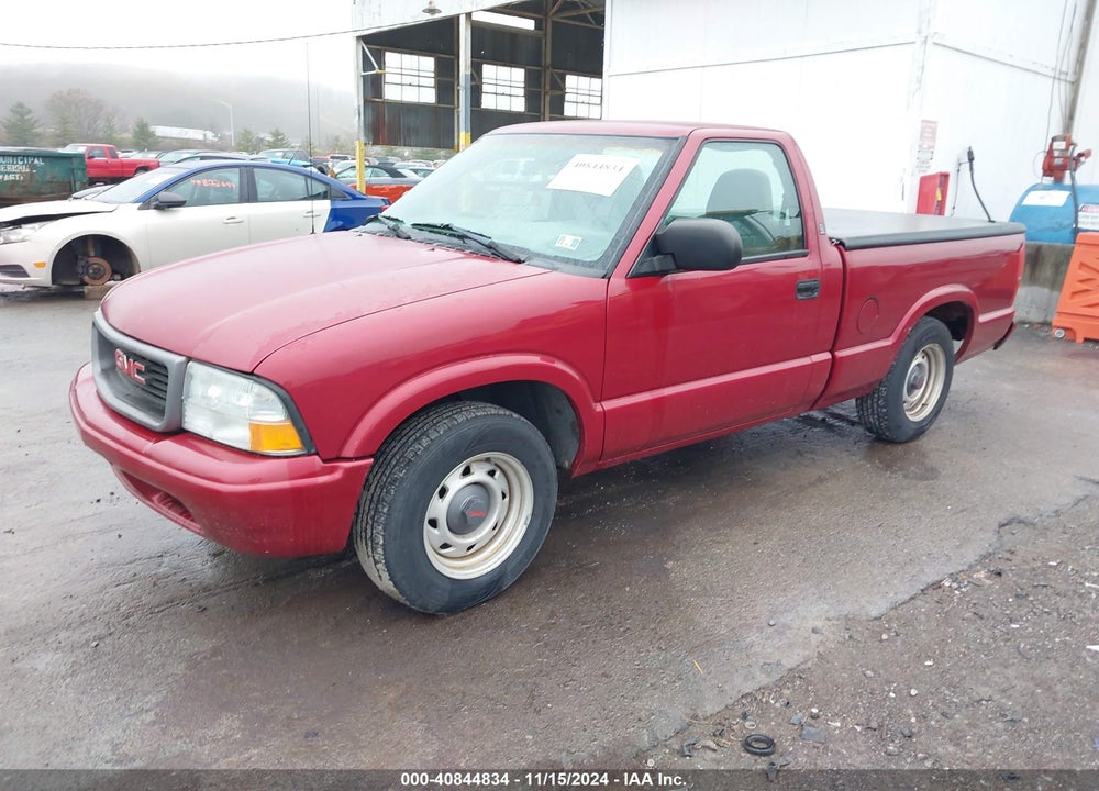 2003 GMC SONOMA SL VIN: 1GTCS14H038278299