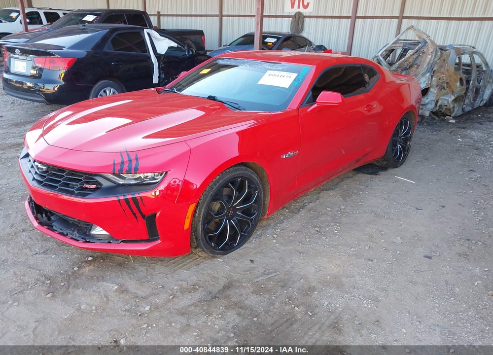 2021 CHEVROLET CAMARO RWD 2LT VIN: 1G1FD1RX9M0104103