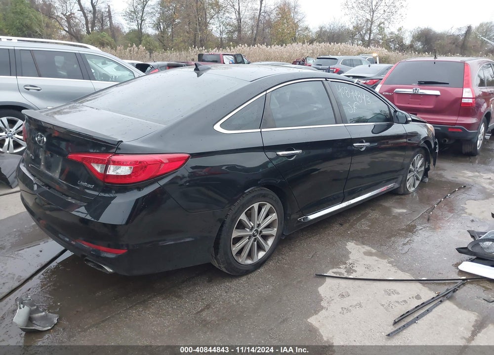2016 HYUNDAI SONATA LIMITED VIN: 5NPE34AF9GH330692