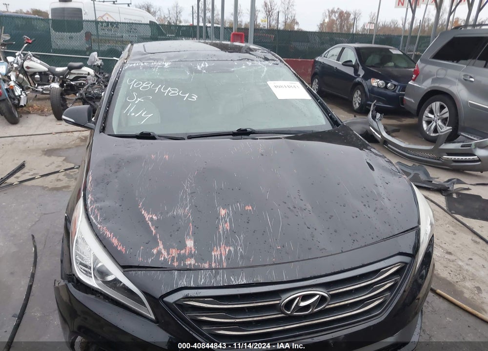2016 HYUNDAI SONATA LIMITED VIN: 5NPE34AF9GH330692