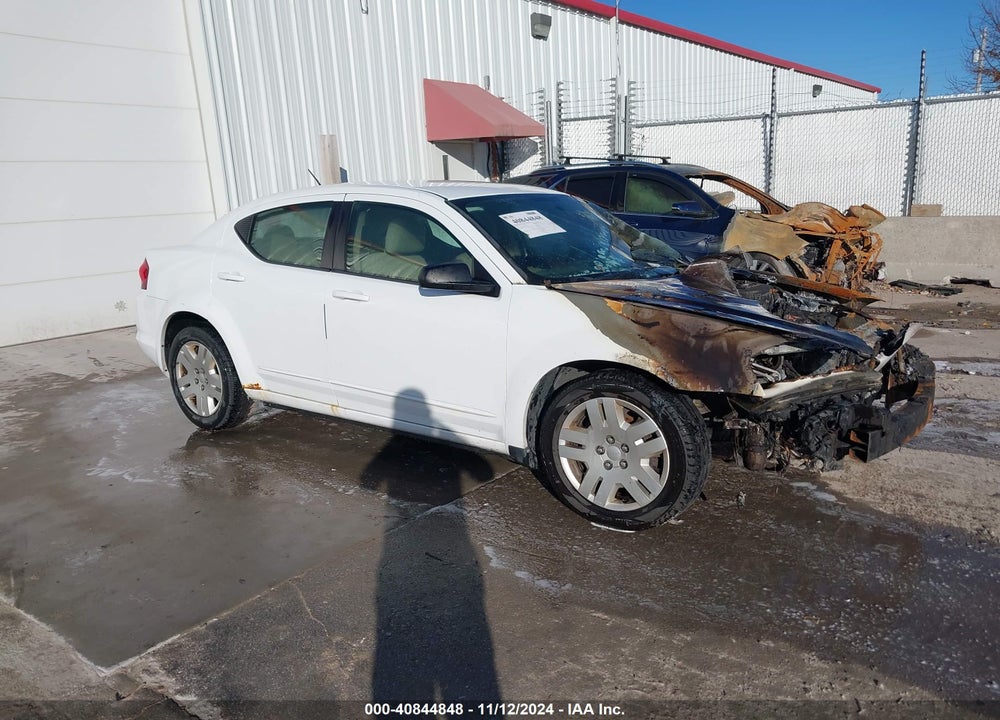 2012 DODGE AVENGER SE VIN: 1C3CDZABXCN156127
