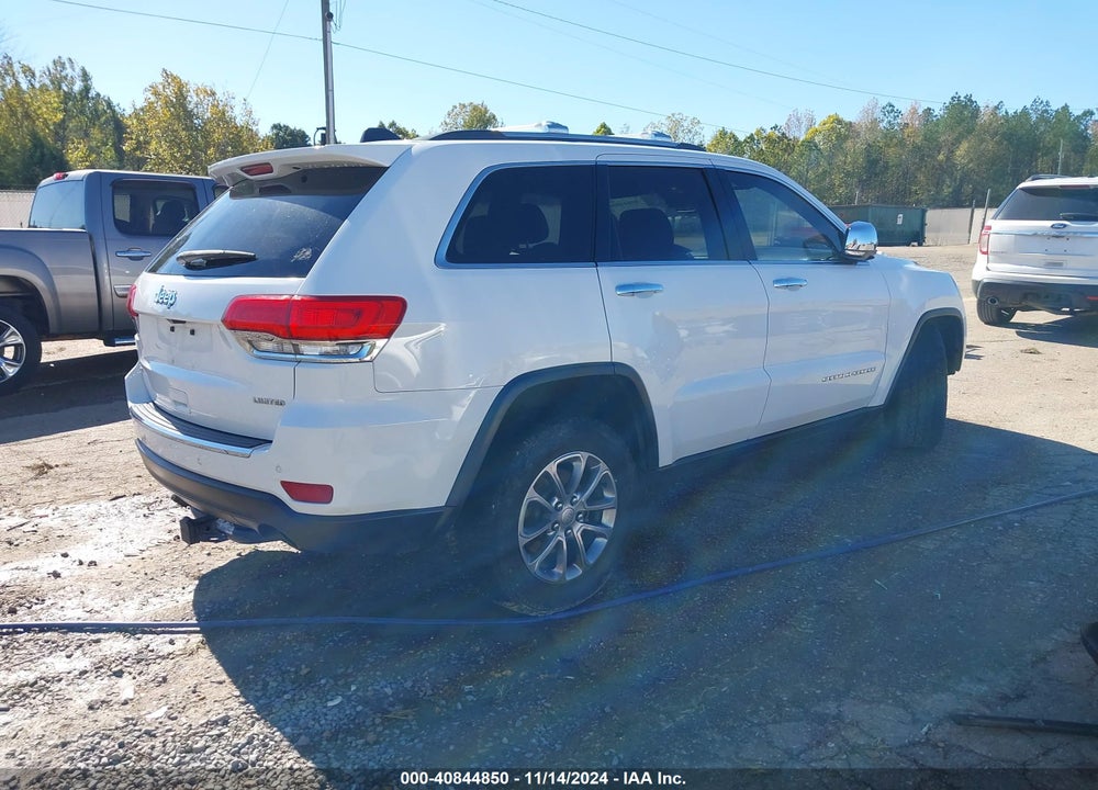 2014 JEEP GRAND CHEROKEE LIMITED VIN: 1C4RJFBG1EC200909