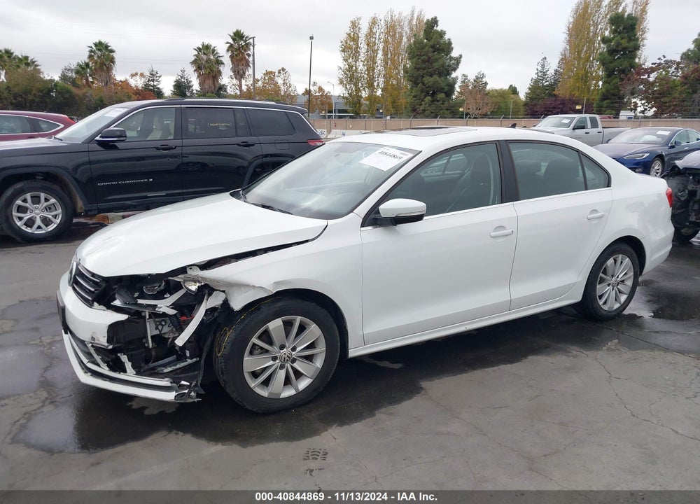 2015 VOLKSWAGEN JETTA 1.8T SE VIN: 3VWD17AJXFM300663