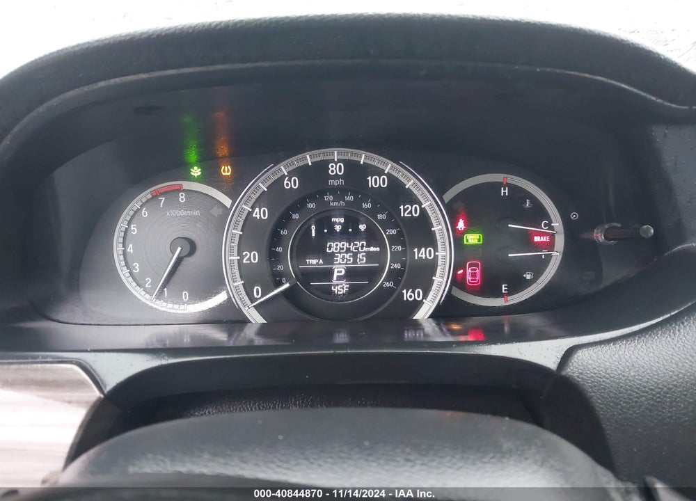 2016 HONDA ACCORD EX-L VIN: 1HGCR2F84GA042642