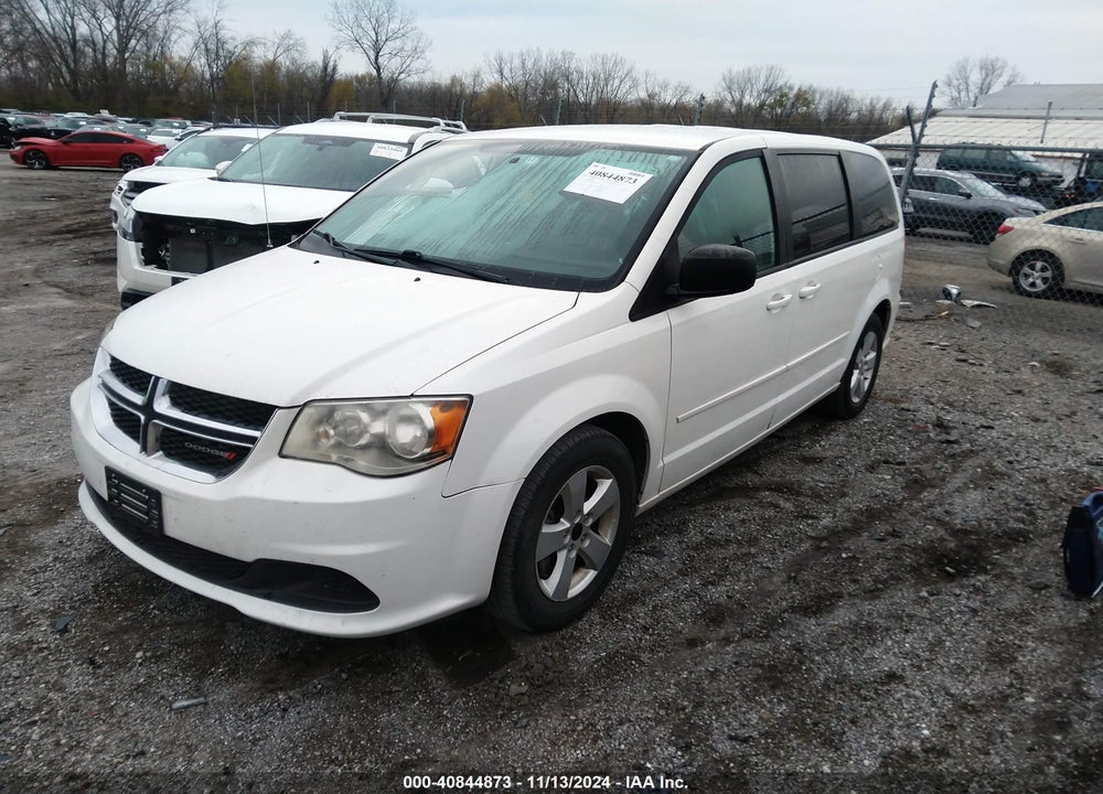 2013 DODGE GRAND CARAVAN SE VIN: 2C4RDGBG5DR579867