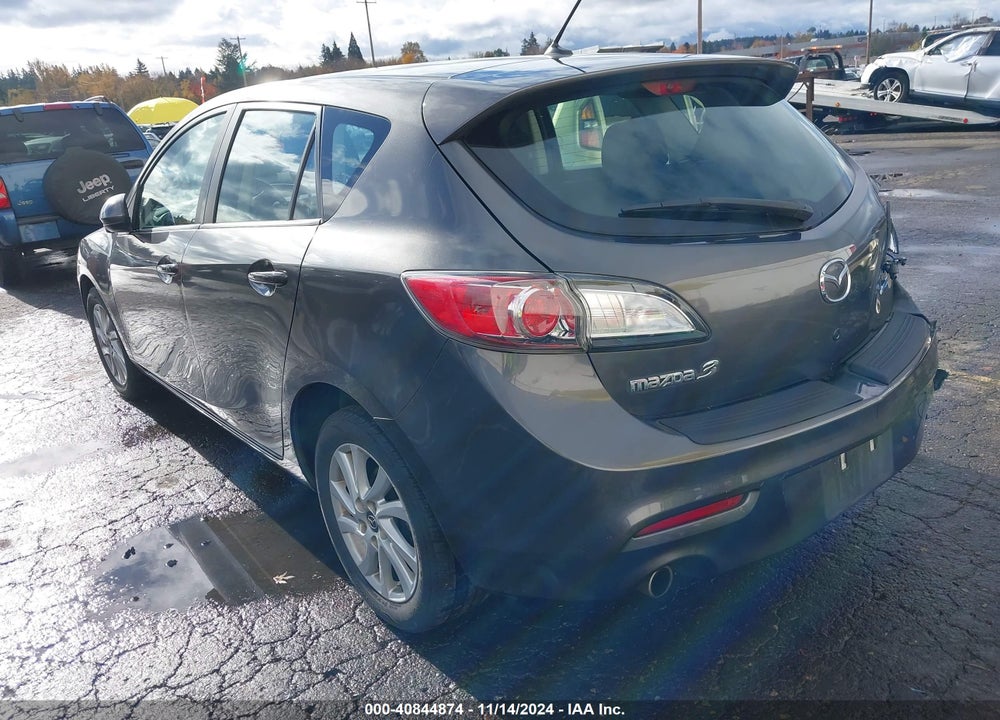 2013 MAZDA 3 I TOURING VIN: JM1BL1L83D1706046