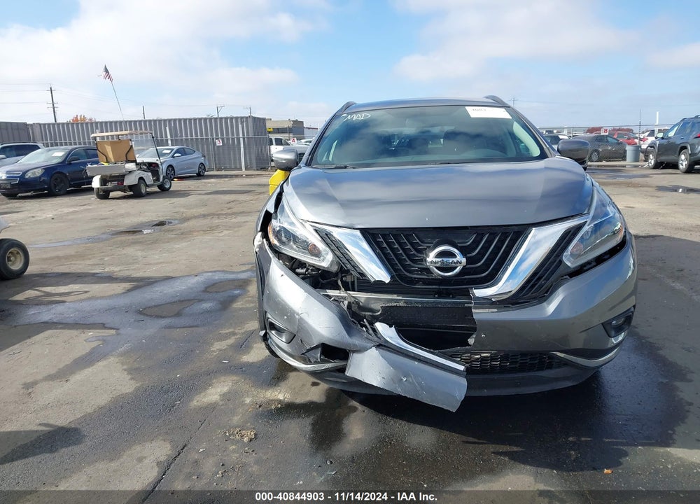 2018 NISSAN MURANO SV VIN: 5N1AZ2MH4JN113326