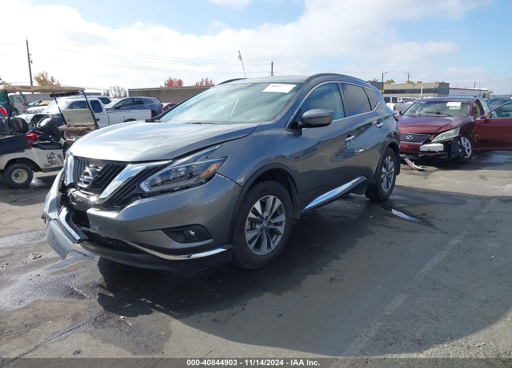 2018 NISSAN MURANO SV VIN: 5N1AZ2MH4JN113326