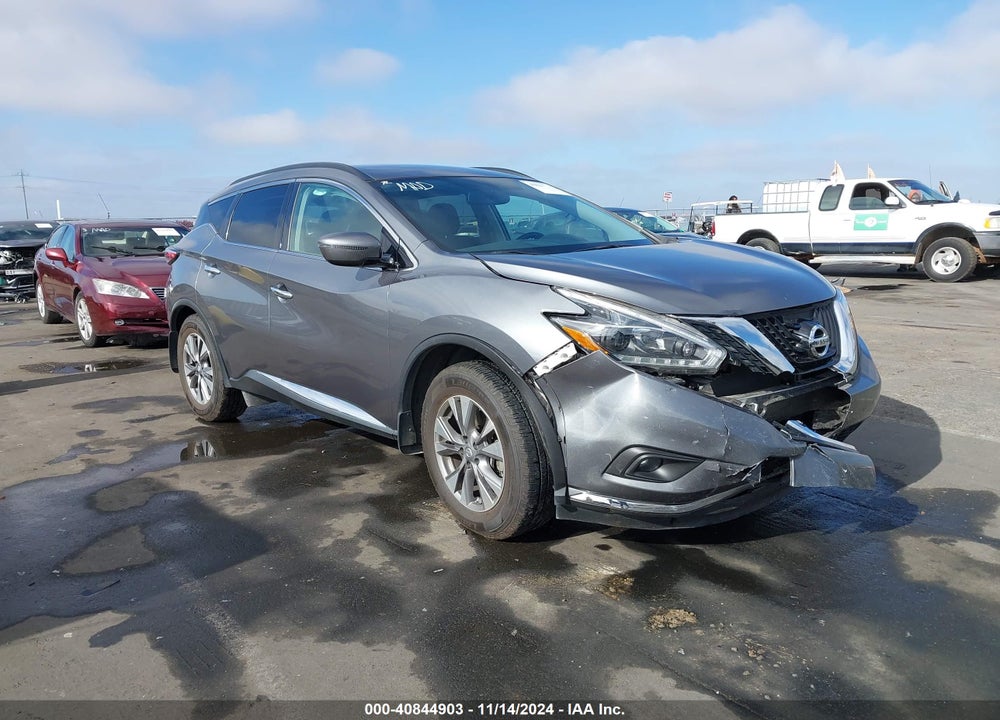 2018 NISSAN MURANO SV VIN: 5N1AZ2MH4JN113326