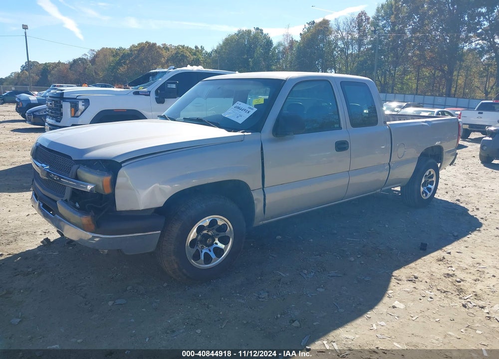 2004 CHEVROLET SILVERADO 1500 WORK TRUCK VIN: 1GCEC19X04Z348305