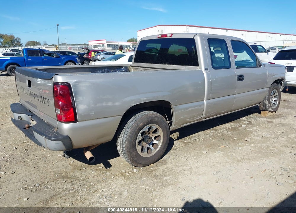 2004 CHEVROLET SILVERADO 1500 WORK TRUCK VIN: 1GCEC19X04Z348305