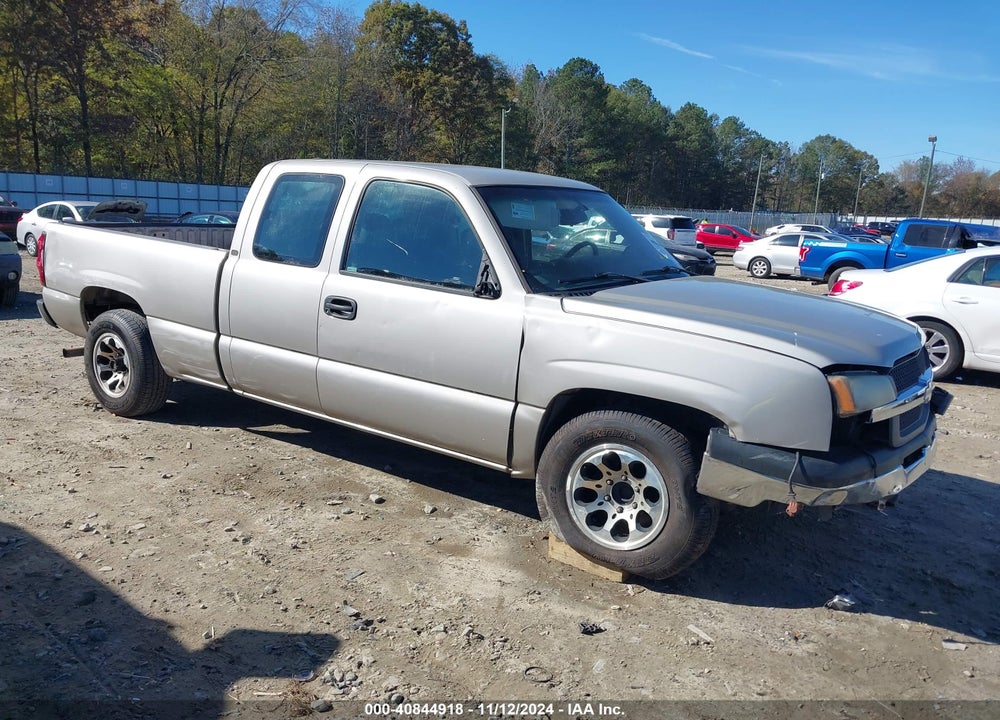 2004 CHEVROLET SILVERADO 1500 WORK TRUCK VIN: 1GCEC19X04Z348305