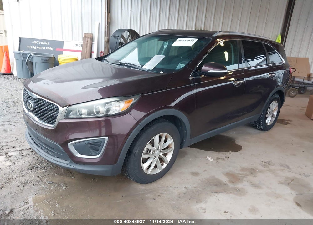 2016 KIA SORENTO 2.4L LX VIN: 5XYPG4A34GG060149