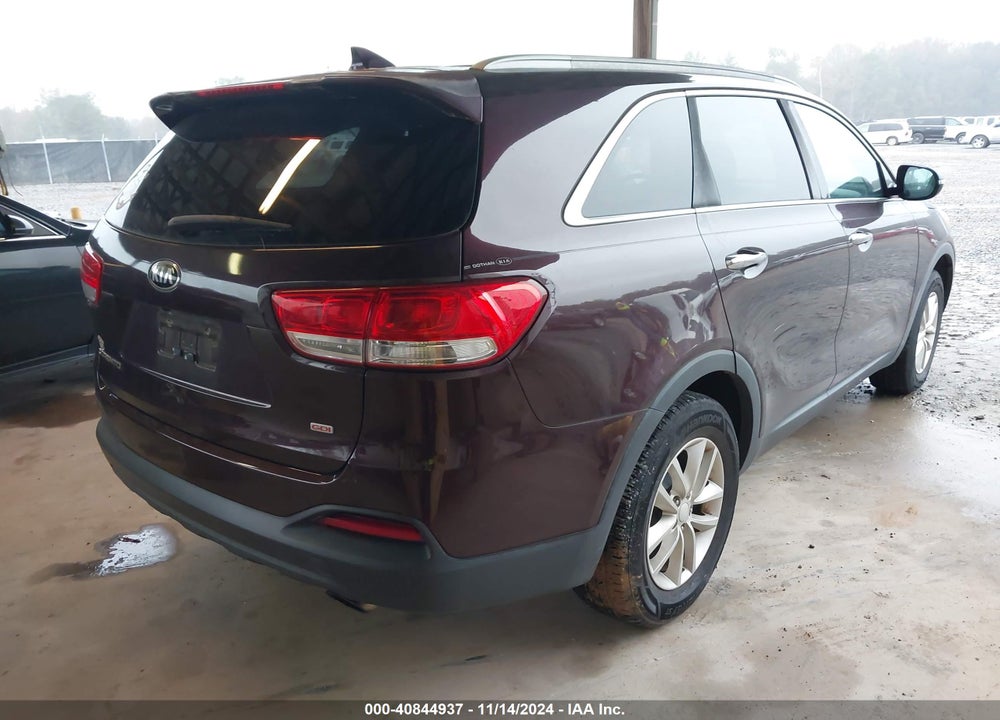 2016 KIA SORENTO 2.4L LX VIN: 5XYPG4A34GG060149