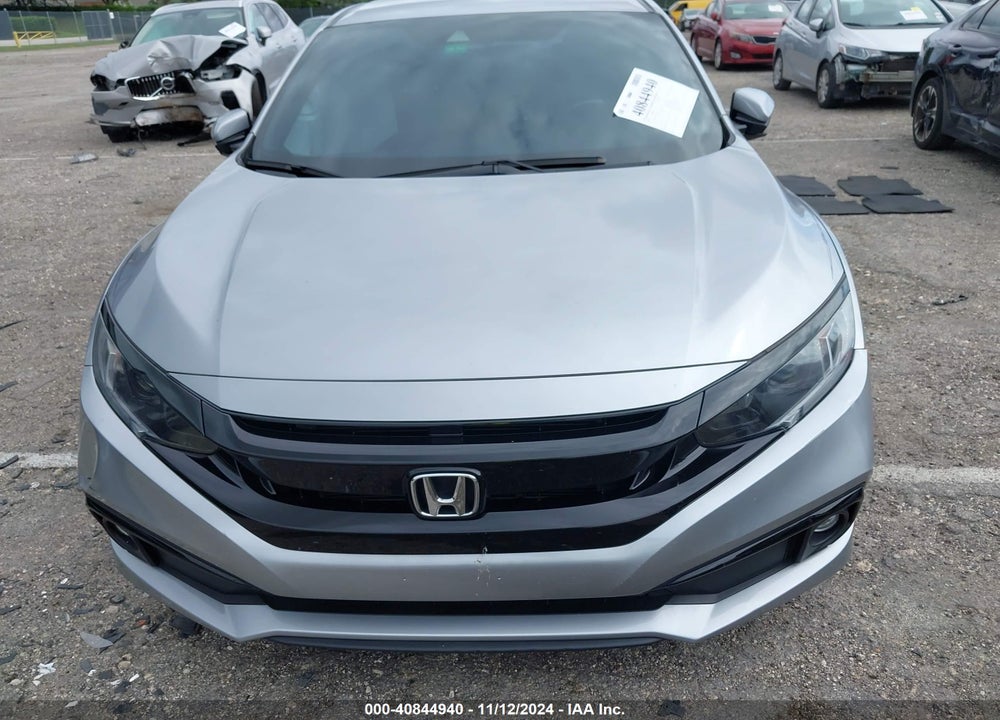 2020 HONDA CIVIC VIN: 2HGFC2F80LH503958