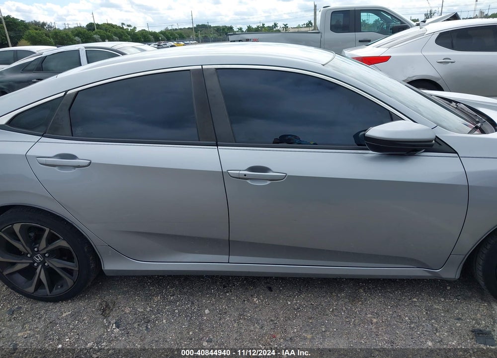 2020 HONDA CIVIC VIN: 2HGFC2F80LH503958