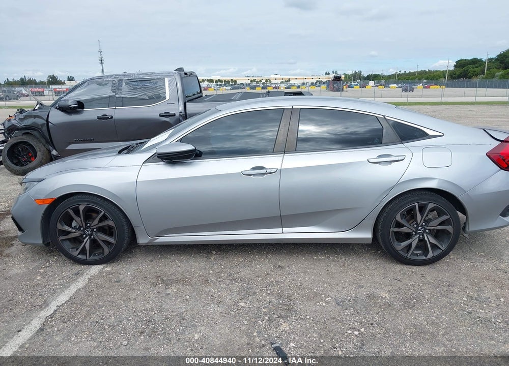 2020 HONDA CIVIC VIN: 2HGFC2F80LH503958